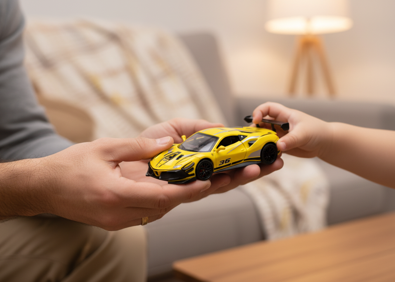 Ferrari 488 Track Version 1:32 Scale Model Car - Image 24