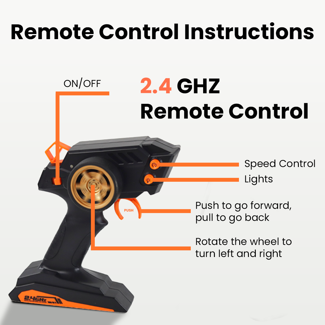 Mclaren Model High-Speed 1:10 Scale Remote Control Car