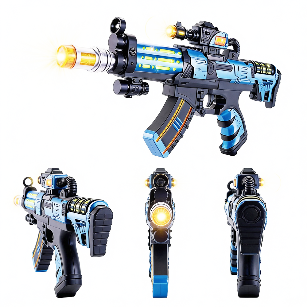 Military Defender Gun Toy for Kids – Light and Sound Action - Joy Junction Uncategorized (Image 5)