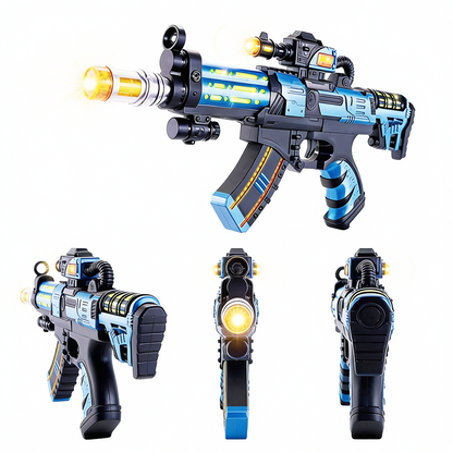 Military Defender Gun Toy for Kids – Light and Sound Action - Joy Junction Uncategorized (Image 5)