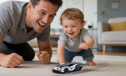 Lamborghini 1:32 Scale Alloy Metal Pullback Toy car with Openable Doors Light Music