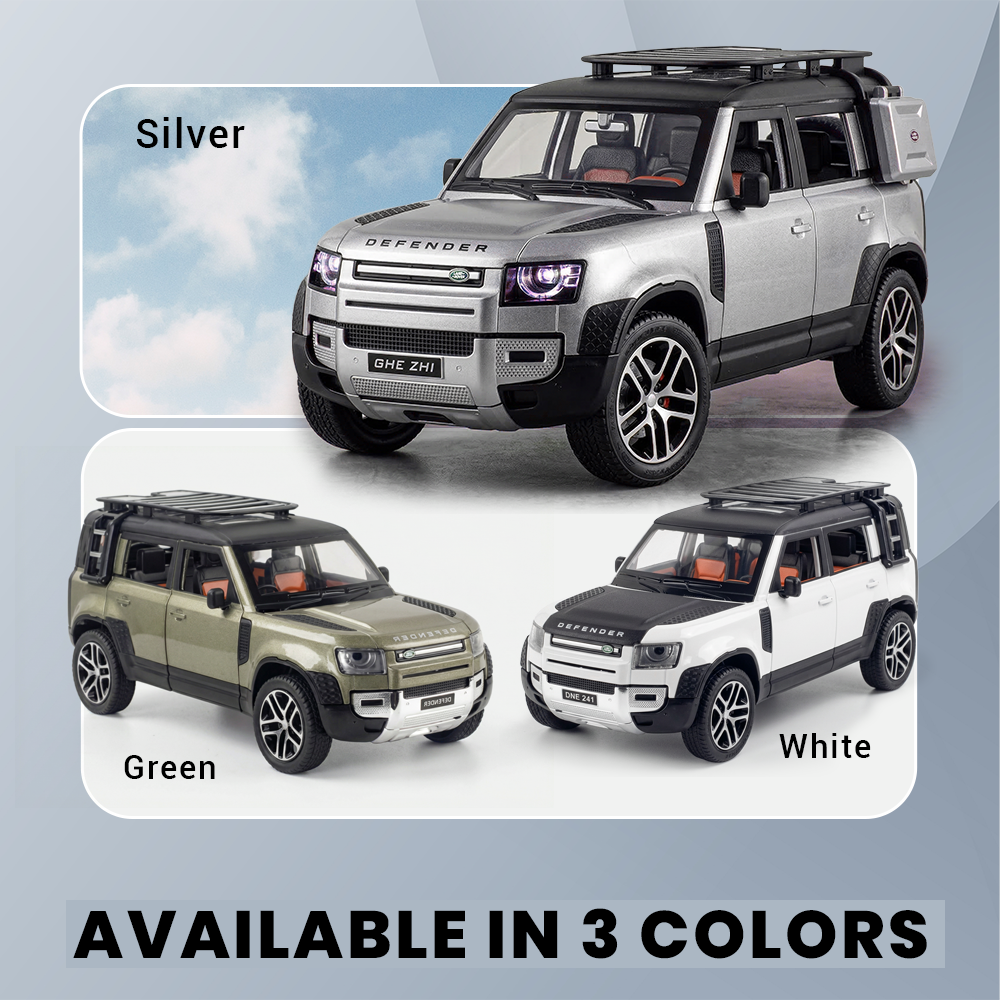 Land Rover Defender 1:24 Scale Model Car