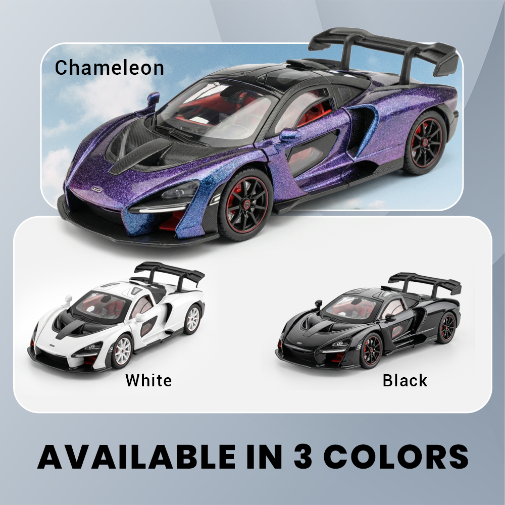 Super Run Senna 1:24 Scale Model Car