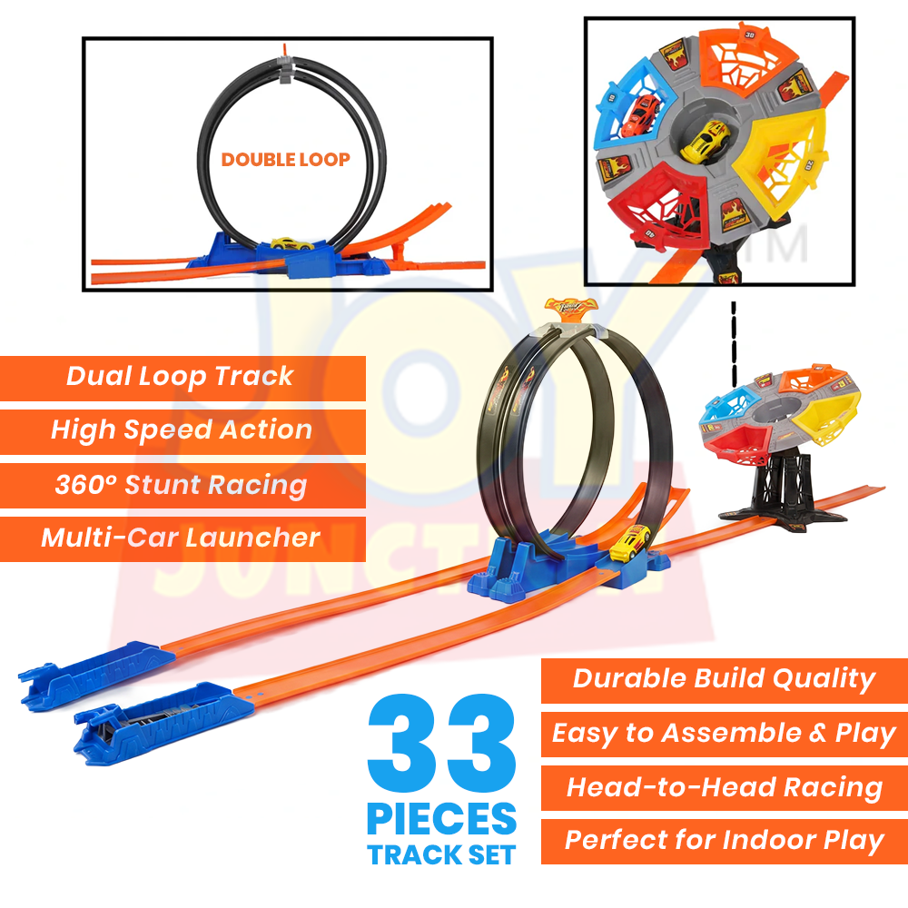 Double Loop 33 Pieces Track Set