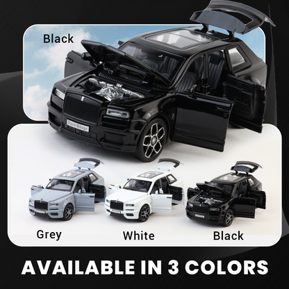 Rols Royce Cullinan Black Badge 1:32 Scale Model Car