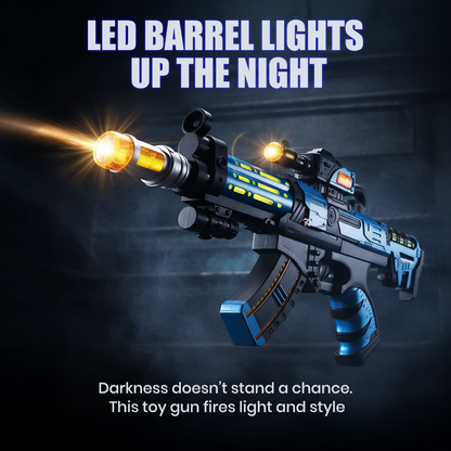 Military Defender Gun Toy for Kids – Light and Sound Action - Joy Junction Uncategorized (Image 6)