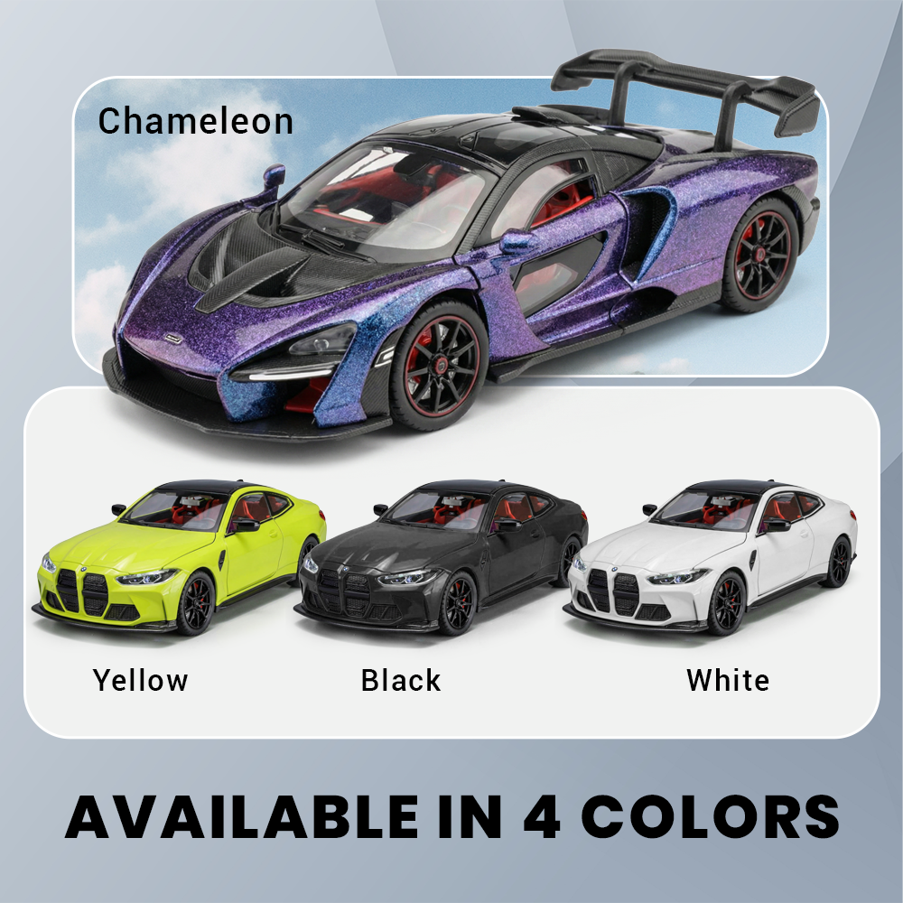 Super Run Senna 1:24 Scale Model Car