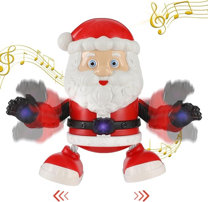 Electric Breakdancing Santa Claus – Singing, Dancing & 360° Rotating Musical Holiday Toy