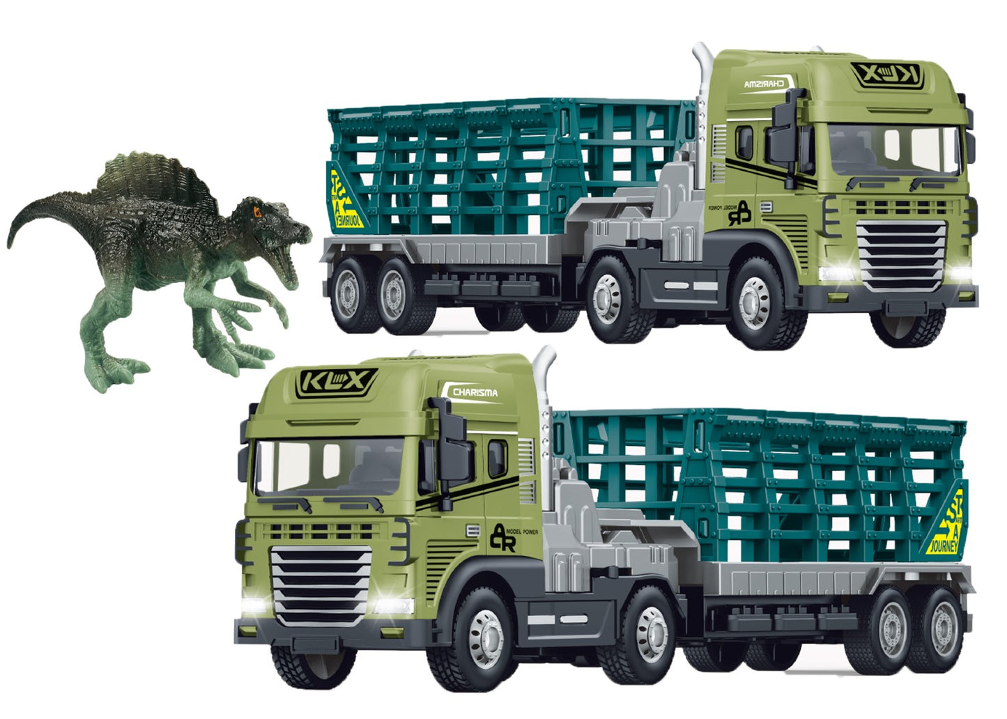 1:24 Scale Rescue Trailer with Zebra