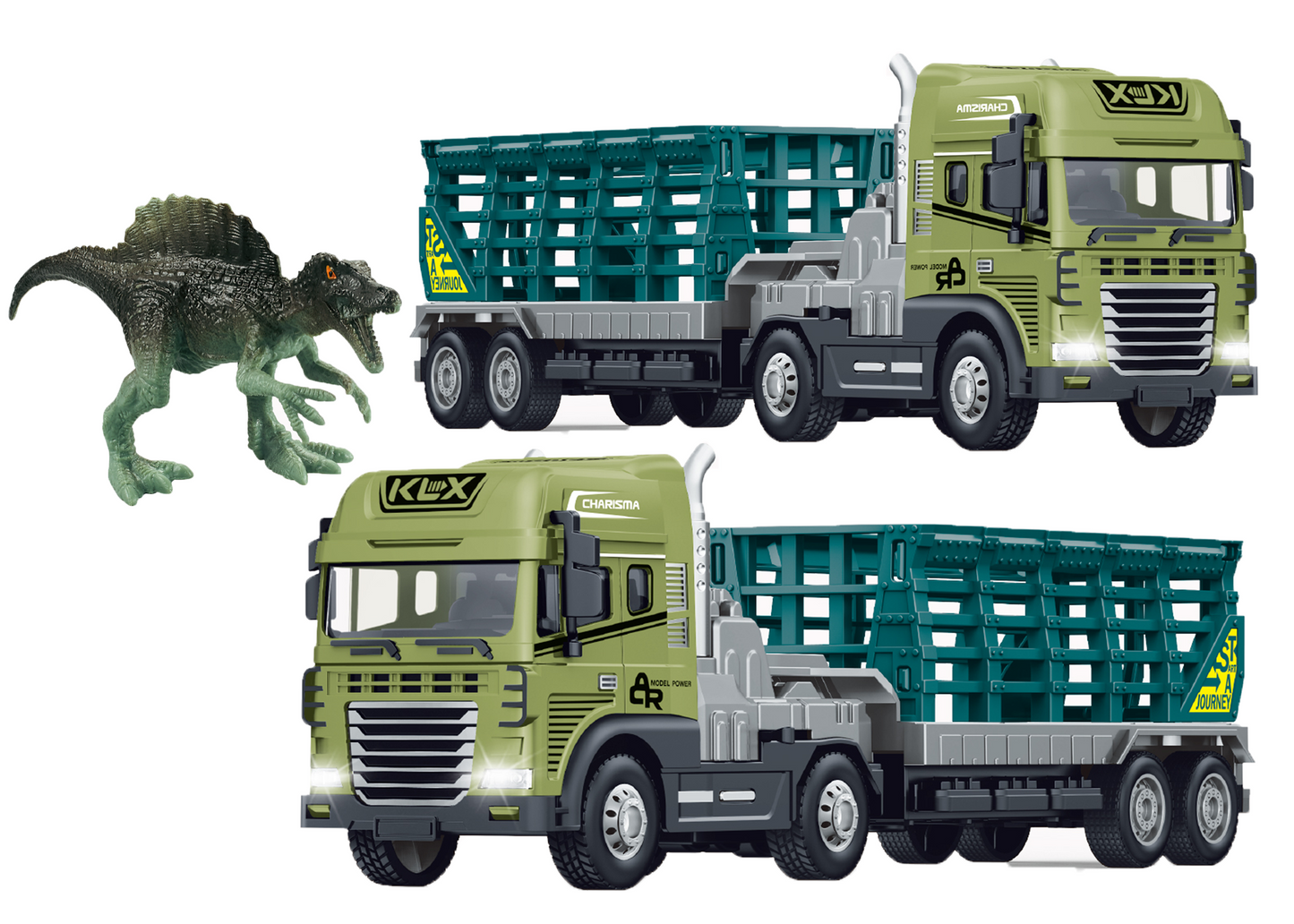 1:24 Scale Rescue Trailer with Zebra