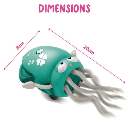 Dancing Squid Baby Toy – Crawling, Music & LED Magic for Active Playtime