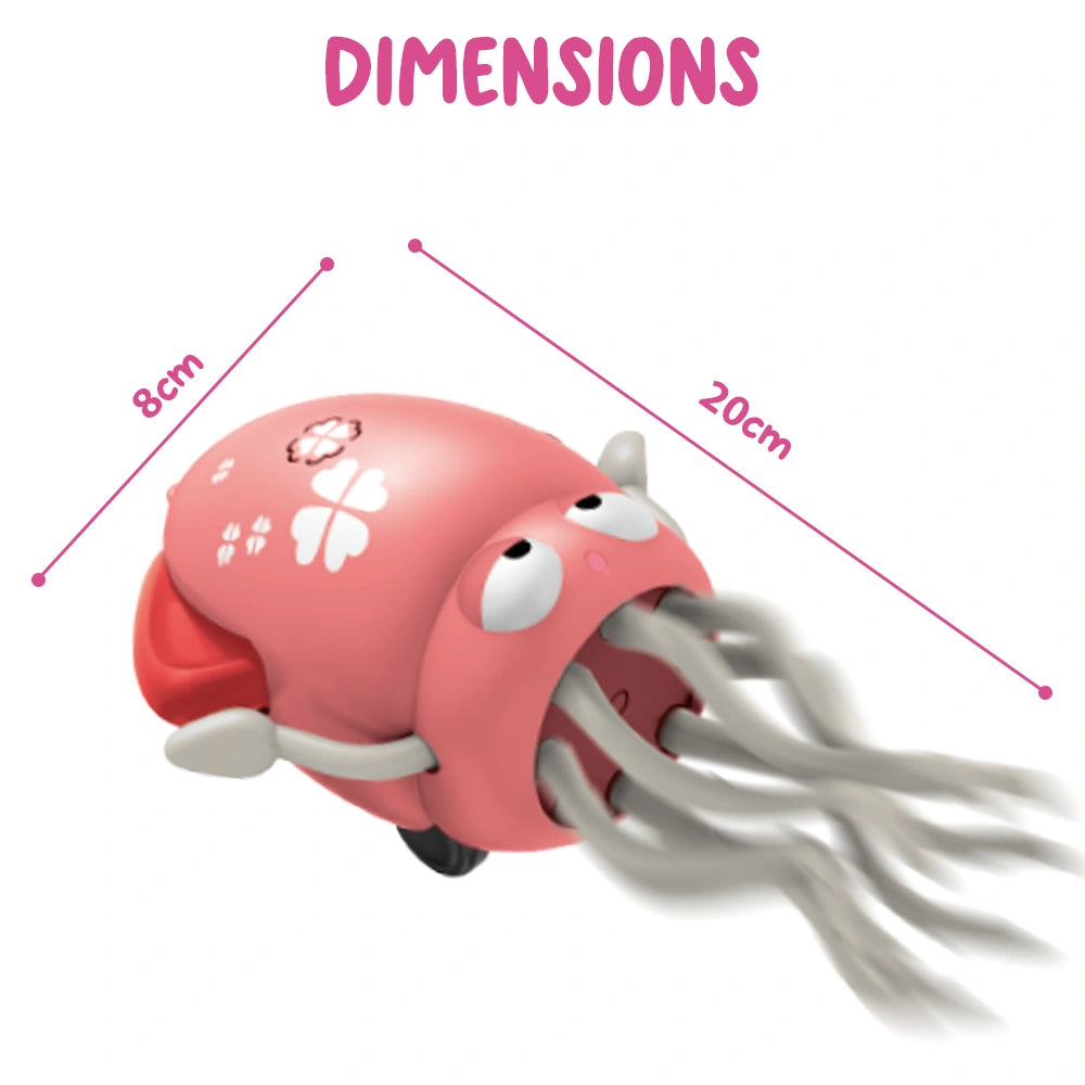 Dancing Squid Baby Toy – Crawling, Music & LED Magic for Active Playtime