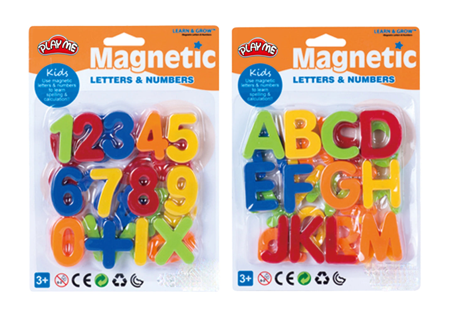 ABC & 123 Magnetic Letters and Numbers Set for Kids