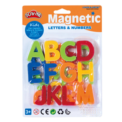 ABC Magnets – Big 26 Uppercase Magnetic Alphabet Letters for Kids Learning & Spelling