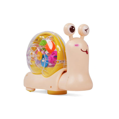 Moving Snail Gear Toy - 360° All Directions Interactive Robot