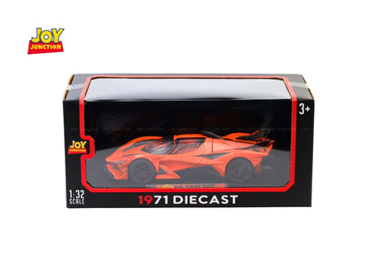 Apolloo EVO Metal Diecast Toy Car – 1:24 Scale Pull Back Model with Lights, Sound & Openable Doors