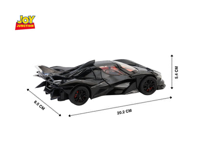 Apolloo EVO Metal Diecast Toy Car – 1:24 Scale Pull Back Model with Lights, Sound & Openable Doors