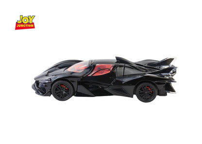 Apolloo EVO Metal Diecast Toy Car – 1:24 Scale Pull Back Model with Lights, Sound & Openable Doors