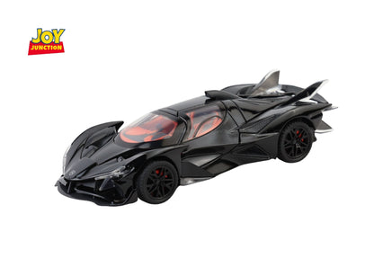 Apolloo EVO Metal Diecast Toy Car – 1:24 Scale Pull Back Model with Lights, Sound & Openable Doors