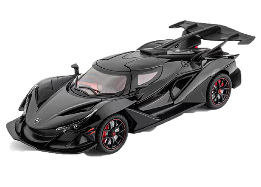 Apolloo IE CZ161 1:24 Scale Die-cast Alloy Toy Car with Lights, Sound & Openable Doors