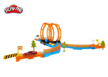 Race Car Track Toy 29 PCS – Double Loop 360° Super Track Racing Set