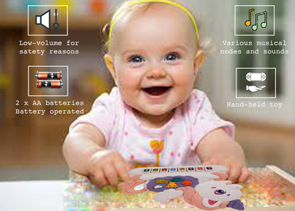 Unicorn Musical Toy with LED Lights & Animal Sounds – Early Development Crawling Toy - Image 5