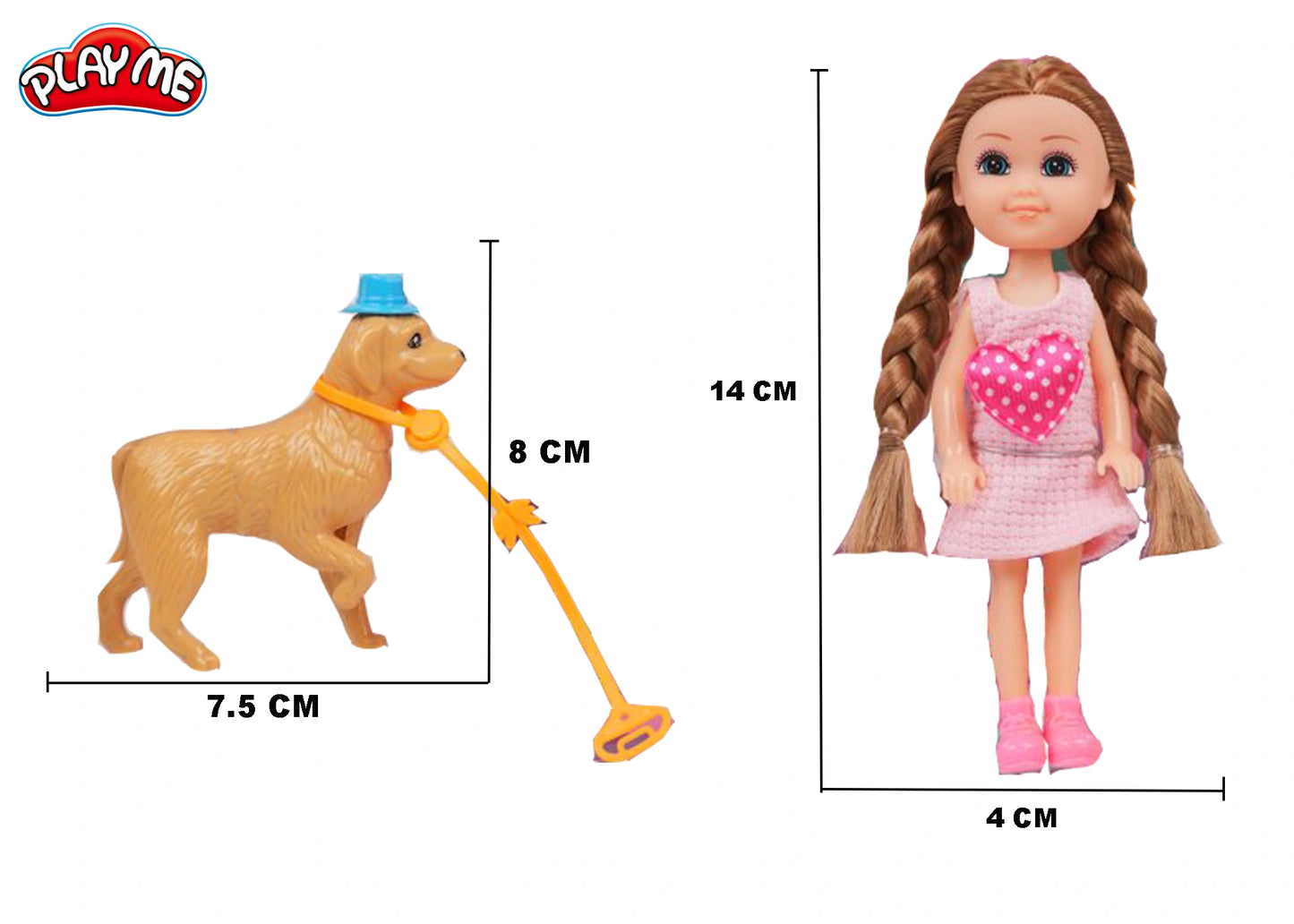 Diana Doll with Puppy & Accessories | Pretend Play Toy for Girls