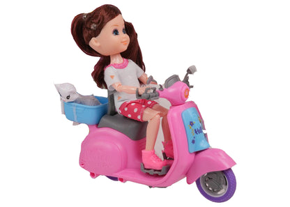 Diana Doll with Scooter, Child Doll, Pet & Accessories | Pretend Play Toy for Girls