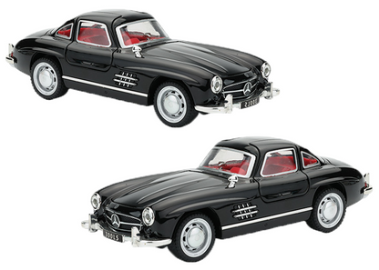 Mercedez Benzz 300SL Diecast Car 1:32 Scale – Metal Model with Lights, Sound & Pull-Back Action - Image 3