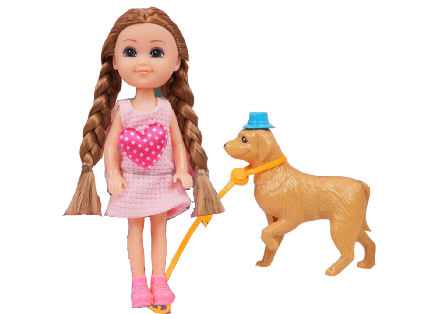 Diana Doll with Puppy & Accessories | Pretend Play Toy for Girls