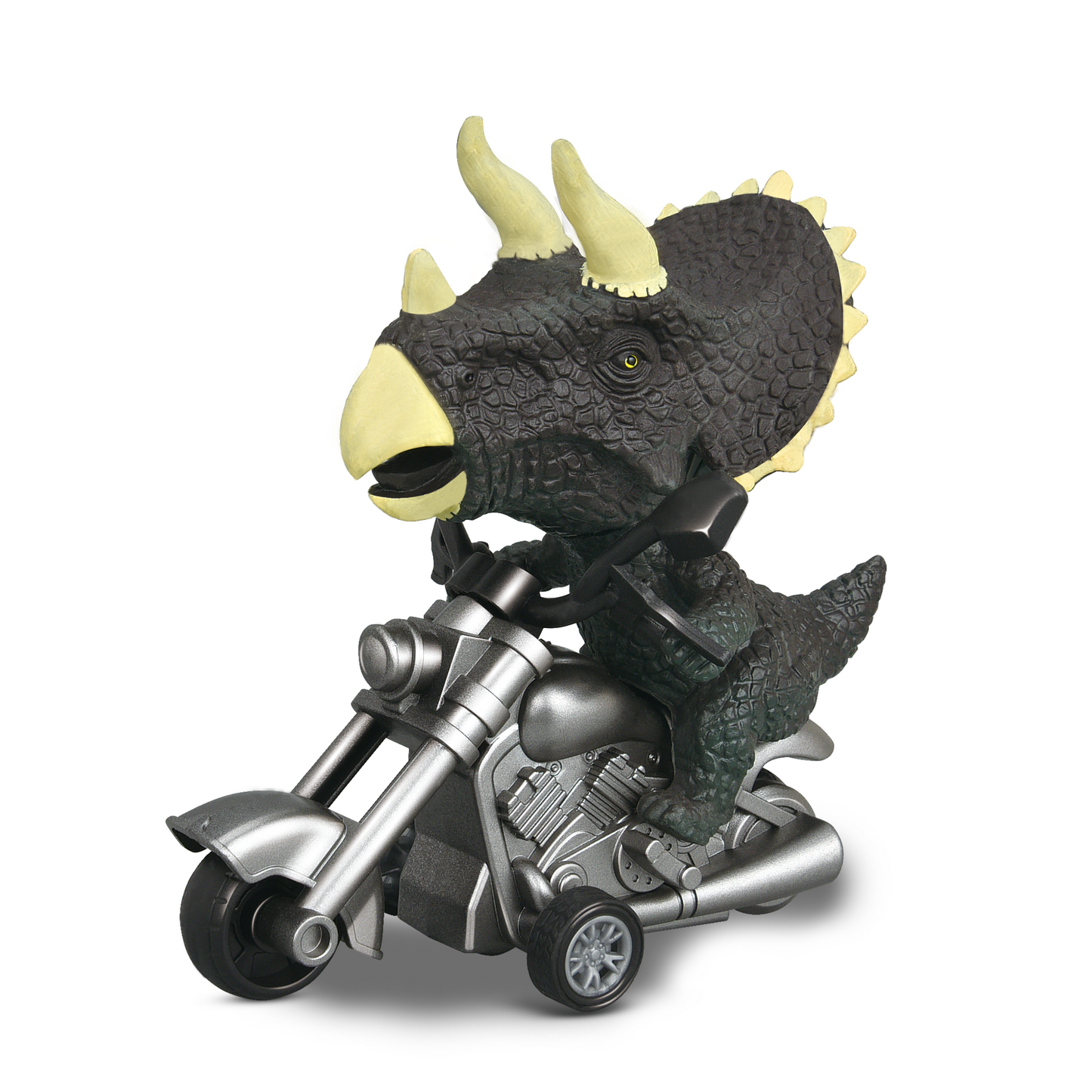 Friction Powered Push & Go Jungle Riders T-Rex - Animal Bike Toy for Kids, Detachable Animal, No Batteries Required