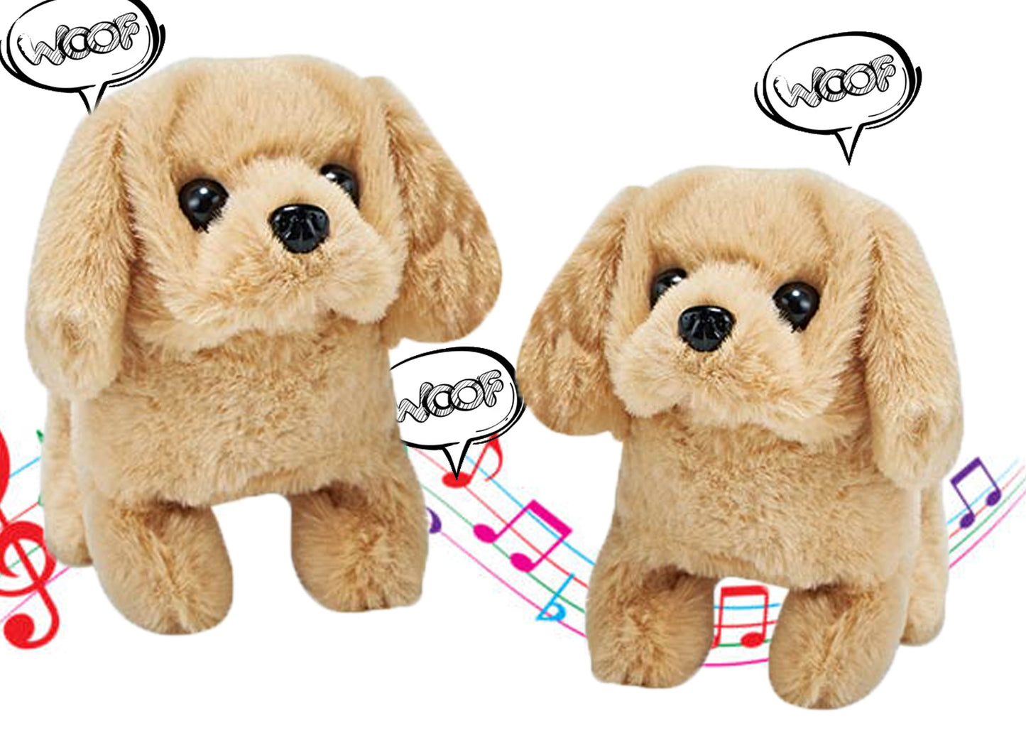 Walking and Barking Dog Soft Toy – The Perfect Playful Puppy
