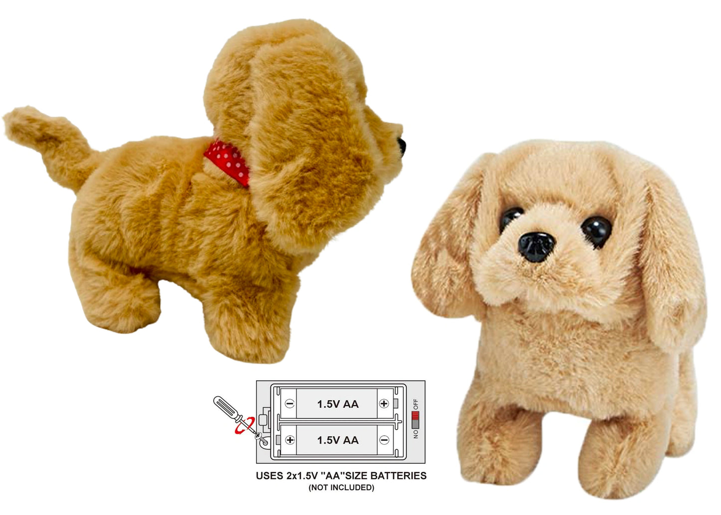 Walking and Barking Dog Soft Toy – The Perfect Playful Puppy