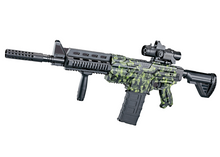 Electronic Gun Shoot Soft Bullet Camouflage Gun Battery Operated Rechargable Gun Best Gift for Children (Sniper)