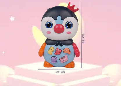 Penguin Musical Toy with LED Lights & Animal Sounds – Early Development Crawling Toy - Image 8