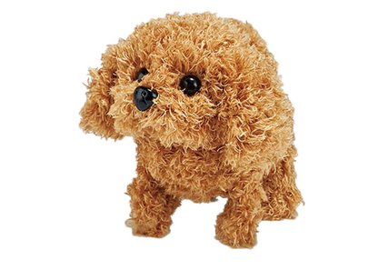 Walking and Barking Dog Soft Toy – The Perfect Playful Puppy (Poodle) - Image 1