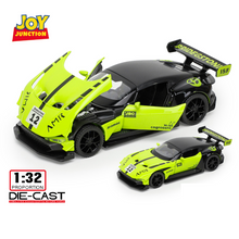 Aston Martin Limited Edition 1:32 Scale Metal Pull Back Toy car with Openable Doors, Light & Engine Sound