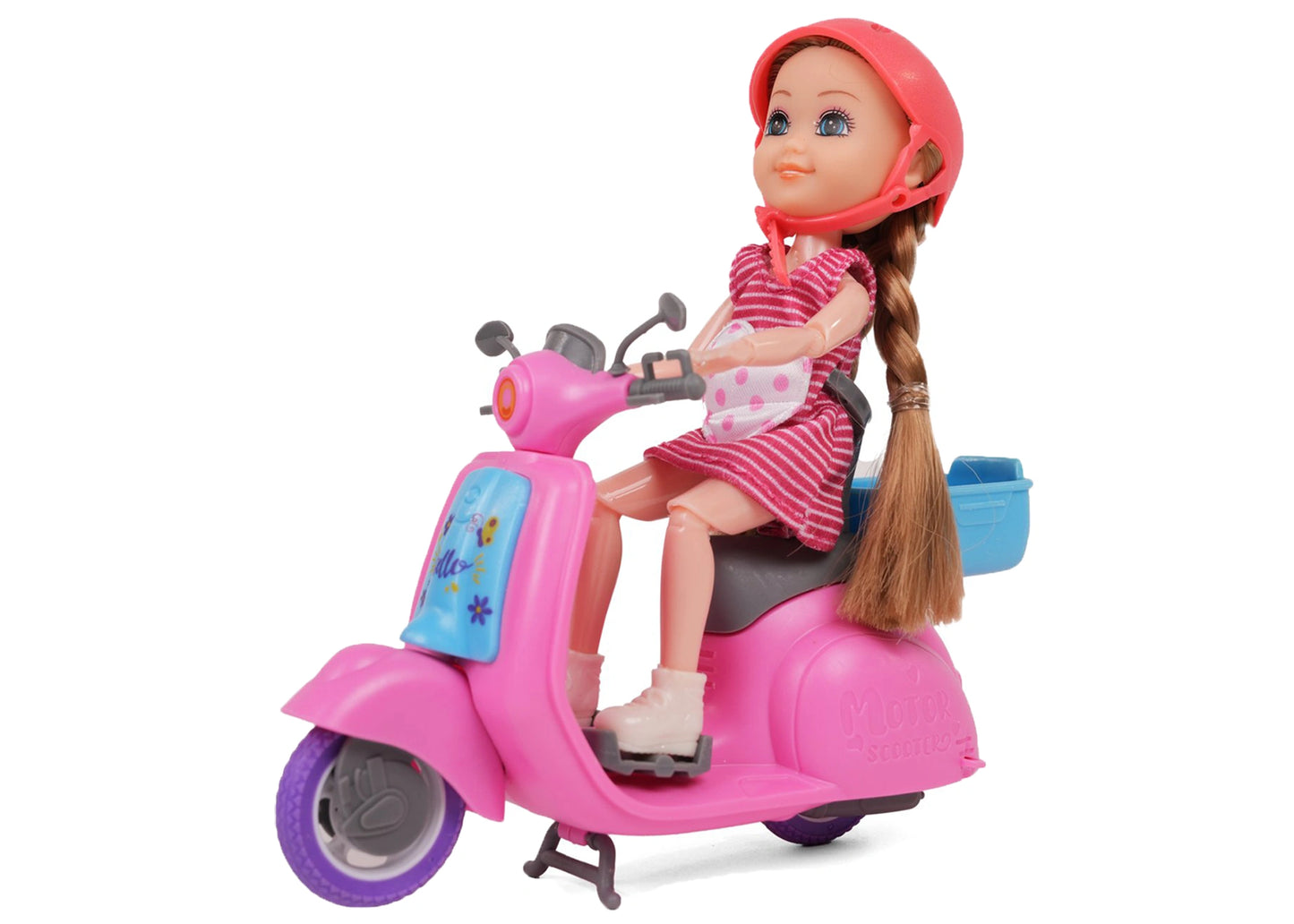 Diana Doll with Scooty & Accessories | Pretend Play Toy for Girls