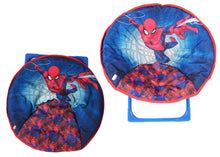Spider Man Camping Moon Chair Foldable - Indoor & Outdoor Suitable for Boys & Girls