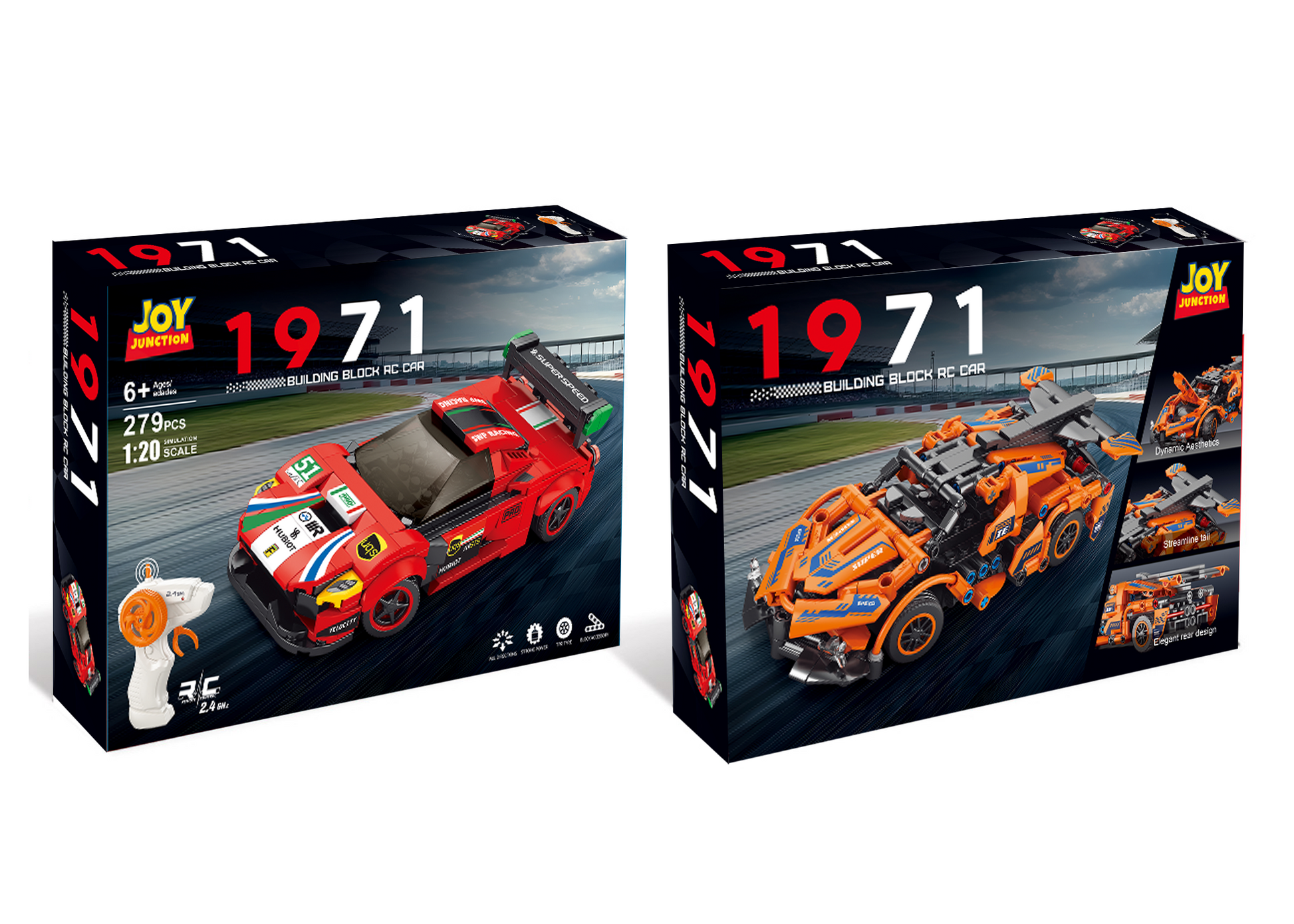 APOLLO SUN-GOD Inspired Supercar Building Blocks 1:20 Scale 319 Pieces RC Car Kit STEM Educational Construction Toy for Kids 