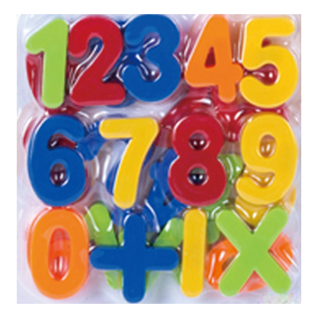 123 Magnetic Numbers & Math Signs – Colorful Magnets for Kids Learning & Calculations