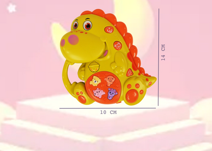 Dinosaur Musical Toy with LED Lights & Animal Sounds – Early Development Crawling Toy - Image 4