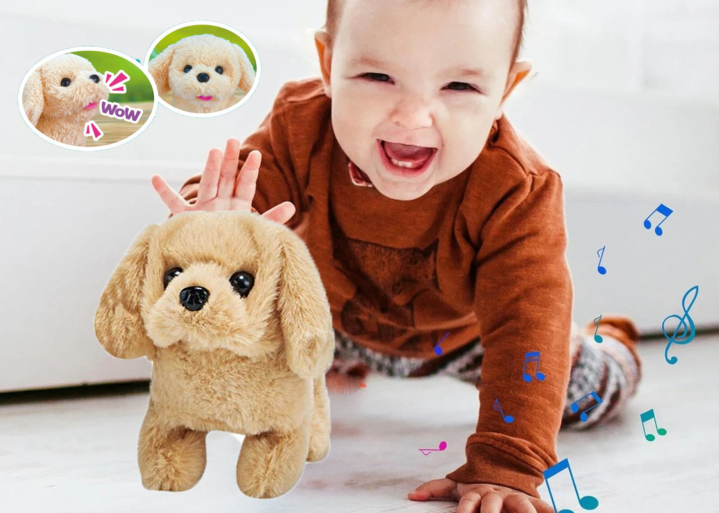 Walking and Barking Dog Soft Toy – The Perfect Playful Puppy