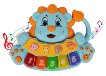 Lion Musical Toy with LED Lights & Animal Sounds – Early Development Crawling Toy - Image 1