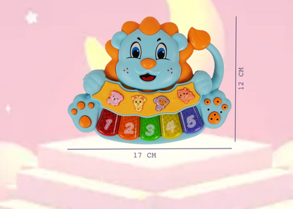 Lion Musical Toy with LED Lights & Animal Sounds – Early Development Crawling Toy - Image 5