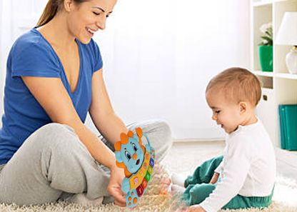 Lion Musical Toy with LED Lights & Animal Sounds – Early Development Crawling Toy - Image 6