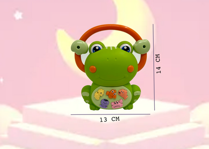 Frog Musical Toy with LED Lights & Animal Sounds – Early Development Crawling Toy - Image 5