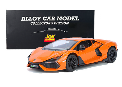 Lamborghini Daniel Street 1:24 Scale Alloy Metal Pullback Toy car with Openable Doors Light Music
