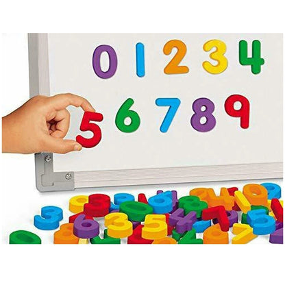 123 Magnetic Numbers & Math Signs – Colorful Magnets for Kids Learning & Calculations