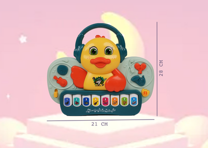 DJ-Duck Musical Toy with LED Lights & Animal Sounds – Early Development Crawling Toy - Image 4